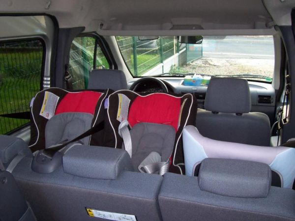 Baby seat Minibus Gare du Nord